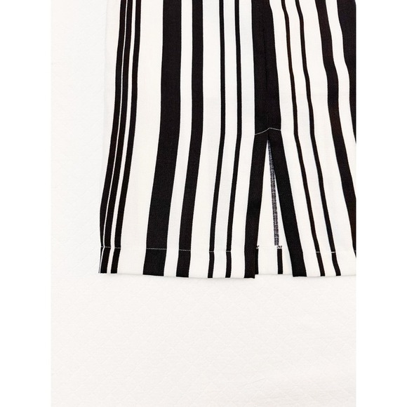 JOA Assymetrical Design Striped Pencil Skirt Size Small - Picture 4 of 8